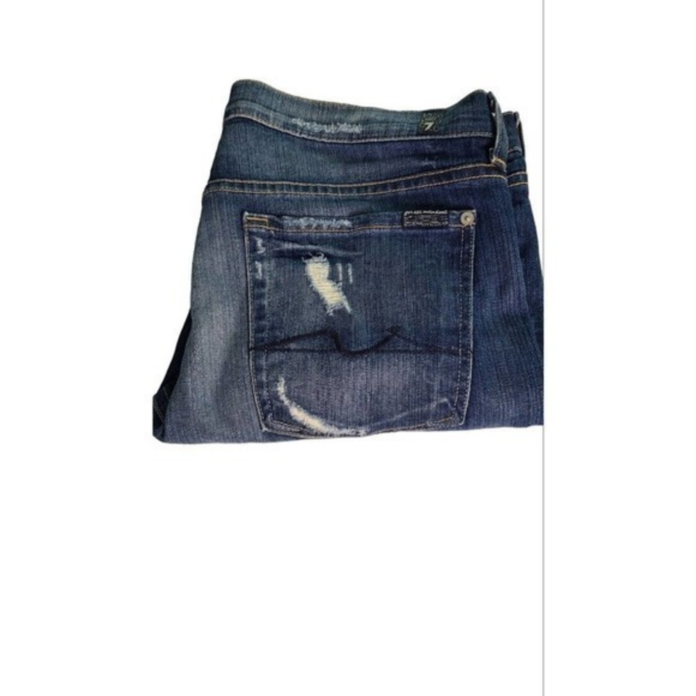7 for all ManKind Cropped Josefina Size 31